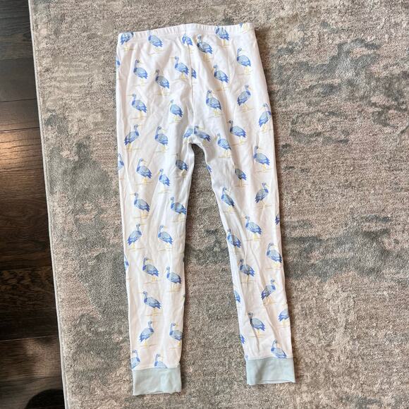 TBBC Sutton's Sweet Dream Pajamas Set Seaside Stork with Buckhead Blue 8 - Picture 9 of 10